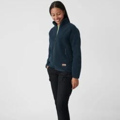 Fjallraven FJÄLLRÄVEN VARDAG PILE FLEECE W NAVY 23 -Fjallraven 9 118321 vardag pile fleece w navy 84789 560 05