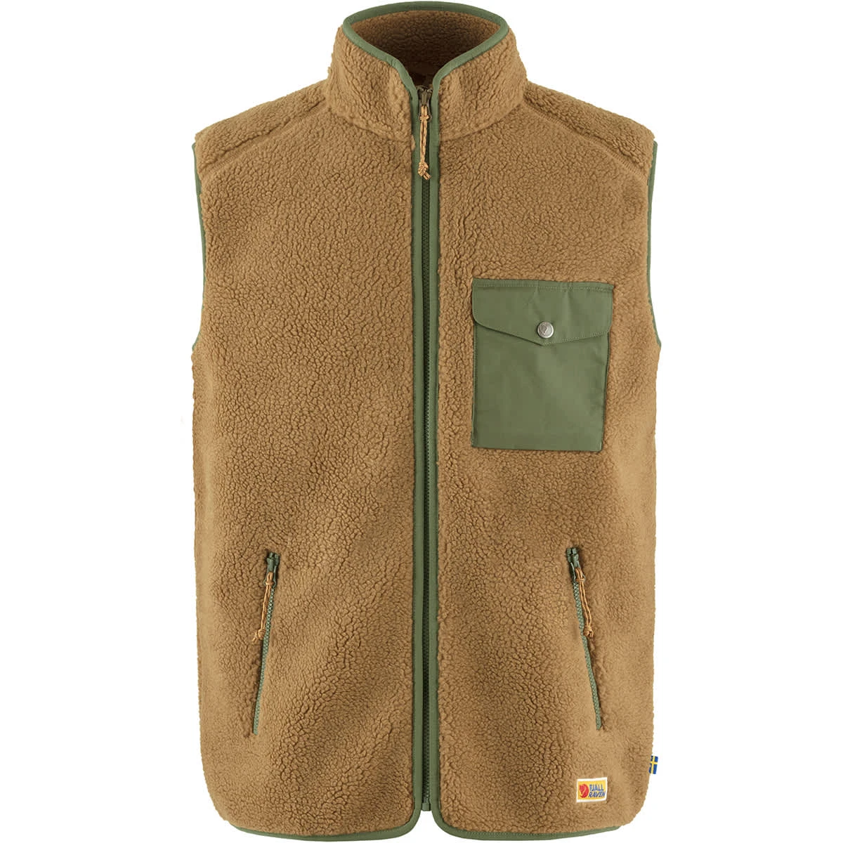 Fjallraven FJÄLLRÄVEN VARDAG PILE FLEECE VEST M BUCKWHEAT BROWN LAUREL GREEN 23 3 Fjallraven FJÄLLRÄVEN VARDAG PILE FLEECE VEST M BUCKWHEAT BROWN LAUREL GREEN 23