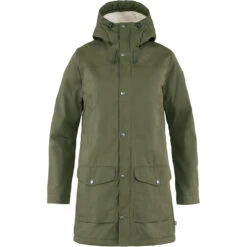 Fjallraven FJÄLLRÄVEN GREENLAND WINTER PARKA W LAUREL GREEN 23