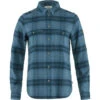 Fjallraven FJÄLLRÄVEN ÖVIK HEAVY FLANNEL SHIRT W INDIGO BLUE DARK NAVY 23 -Fjallraven 9 118362 ovik heavy flannel shirt w indigo blue dark navy 89832 534 555 01