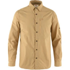 Fjallraven FJÄLLRÄVEN ABISKO HIKE SHIRT LS M DUNE BEIGE 23