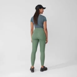 Fjallraven FJÄLLRÄVEN ABISKO TIGHTS W PATINA GREEN 23 -Fjallraven 9 123339 84773 614 04