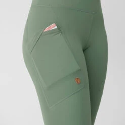 Fjallraven FJÄLLRÄVEN ABISKO TIGHTS W PATINA GREEN 23 -Fjallraven 9 123339 84773 614 06