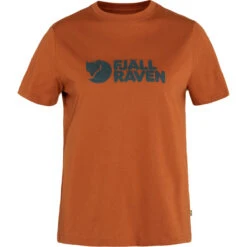 Fjallraven FJÄLLRÄVEN LOGO TEE W TERRACOTTA BROWN 23