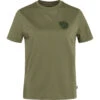 Fjallraven FJÄLLRÄVEN FOX BOXY LOGO TEE W GREEN 23 -Fjallraven 9 123367 87153 620 01