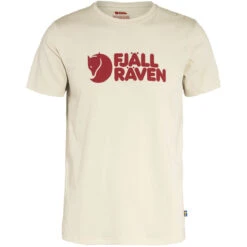 Fjallraven FJÄLLRÄVEN LOGO T-SHIRT M CHALK WHITE 23