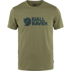 Fjallraven FJÄLLRÄVEN LOGO T-SHIRT M CAPER GREEN 23