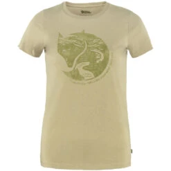 Fjallraven FJÄLLRÄVEN ARCTIC FOX PRINT T-SHIRT W SAND STONE 23