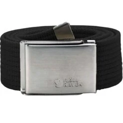 Fjallraven FJÄLLRÄVEN CANVAS BELT BLACK 23